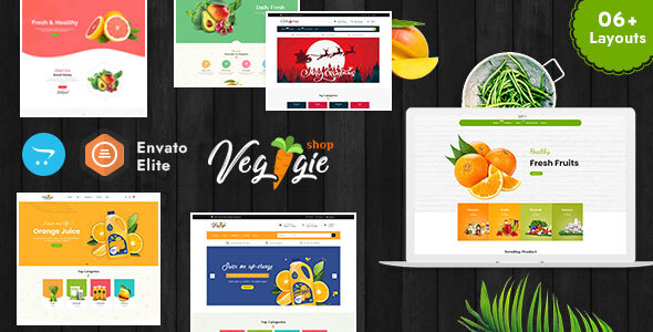 Veggie -Multi-Purpose Theme for Organics, Fresh Fruits & Foods