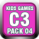 Kids Educational Games Collection 04 Construct 3 C3P HTML5 10 Games
