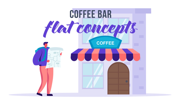 Coffee bar - Flat Concept