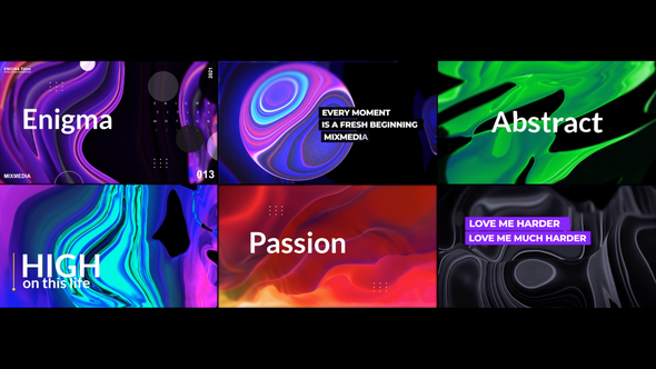 Enigma_Abstract Titles V4 - VideoHive 33547718