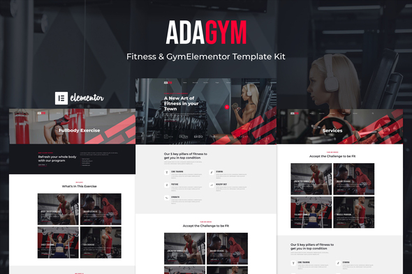 Adagym - FitnessGym - ThemeForest 33552352