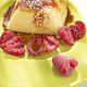Raspberry flavored vanilla pudding is flat yellow - PhotoDune Item for Sale