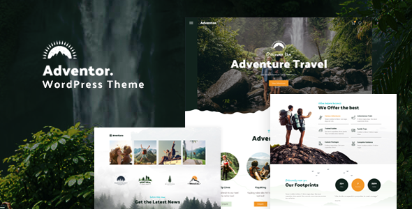 Adventor - Travel Adventure, Tourism WordPress Theme