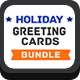 Holiday Greeting Cards HTML5 Canvas