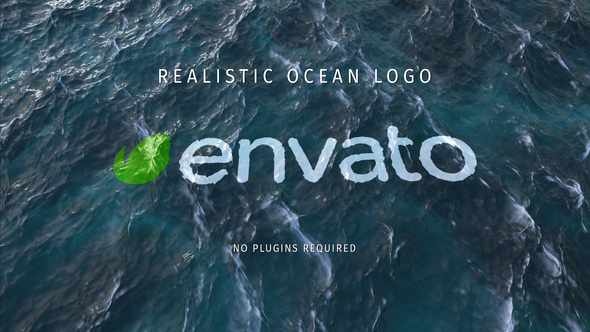 Realistic Ocean Logo