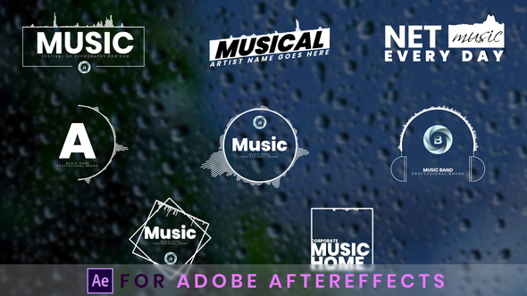 Music Lower Thirds - VideoHive 33557326