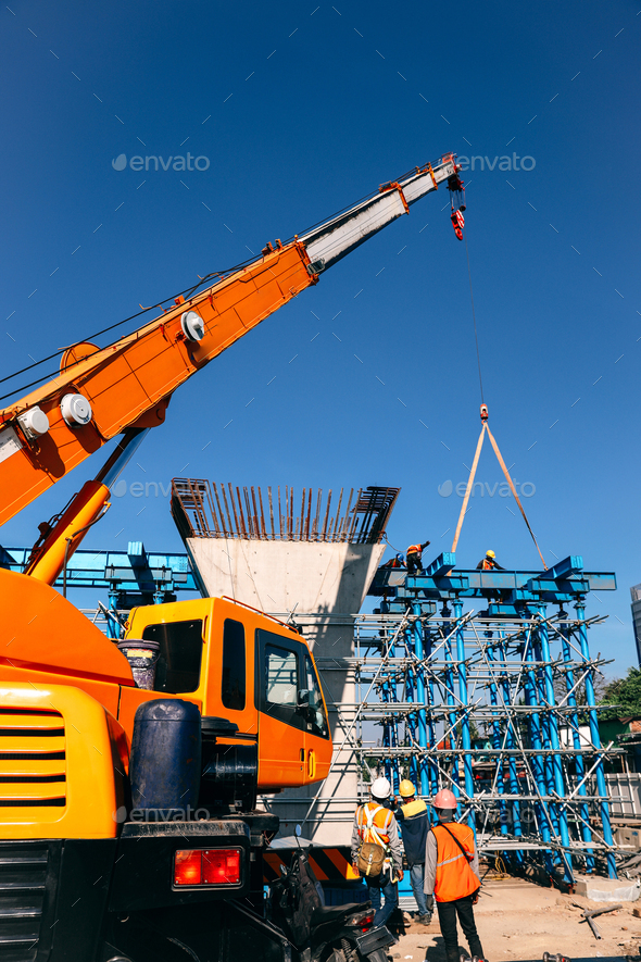 Heavy Equipment on construction site