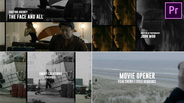 Movie Title Sequence / Film Credit, Premiere Pro Templates | VideoHive