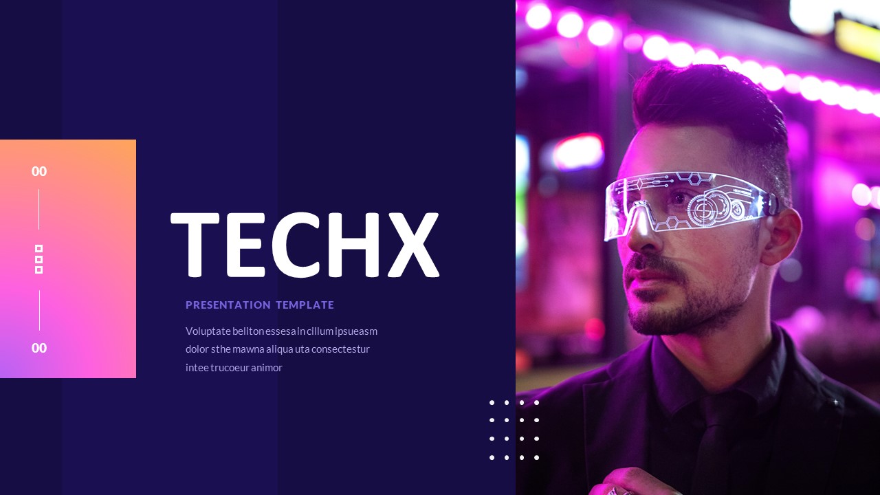 Techx - Technology Power Point Template, Presentation Templates ...