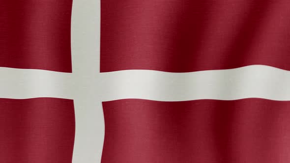 The National Flag of Denmark