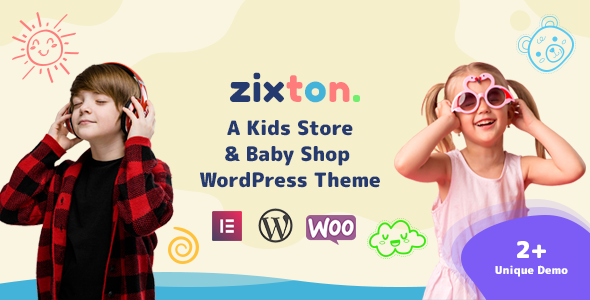 Zixton- Baby Fashion - ThemeForest 28454478