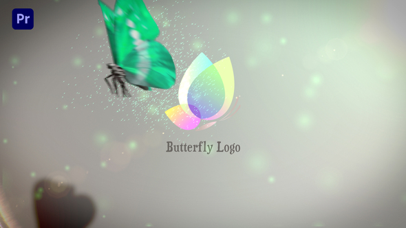 Butterfly Logo Reveal | Premiere Version