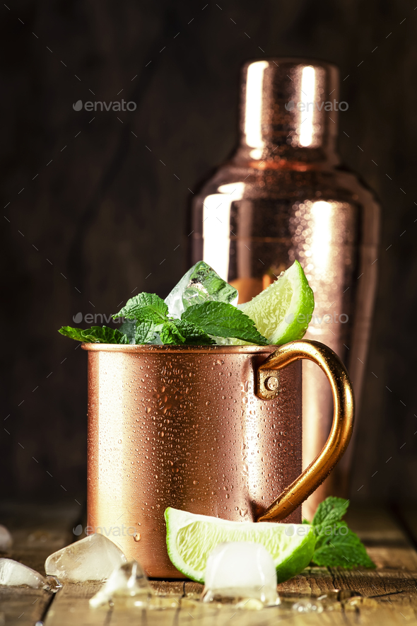 Mint Bar Copper Mug