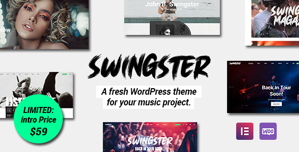 Swingster - Elementor - ThemeForest 32517604