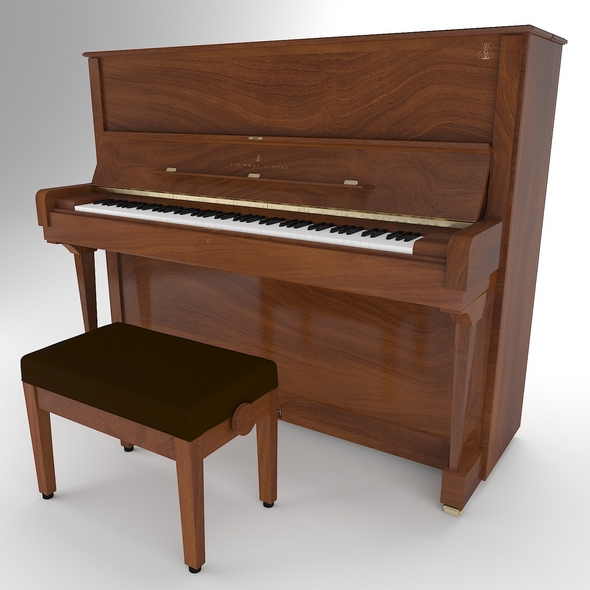 Piano SteinwaySons V-125 - 3Docean 33589895