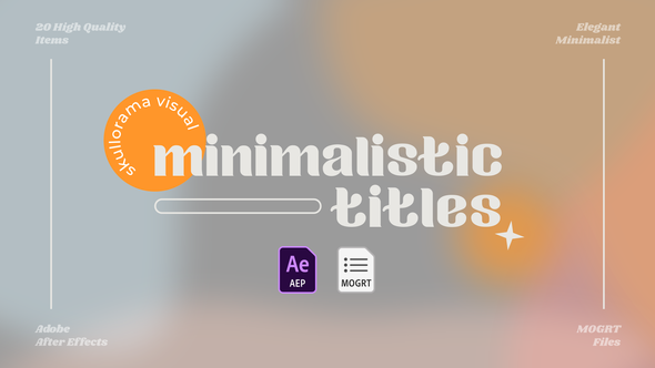 Minimalistic Titles