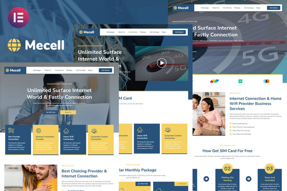 Mecell - Internet - ThemeForest 33596767