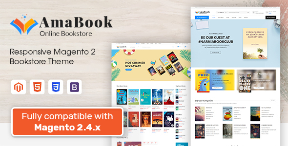 AmaBook - MultiPurpose - ThemeForest 24438728