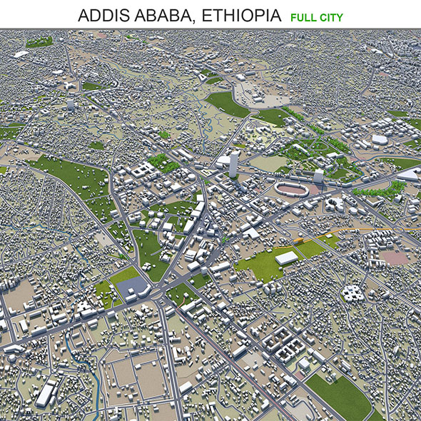 Addis Ababa city - 3Docean 33597673