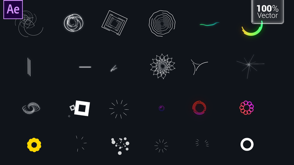 MoGraph Elements Pack - VideoHive 33601041