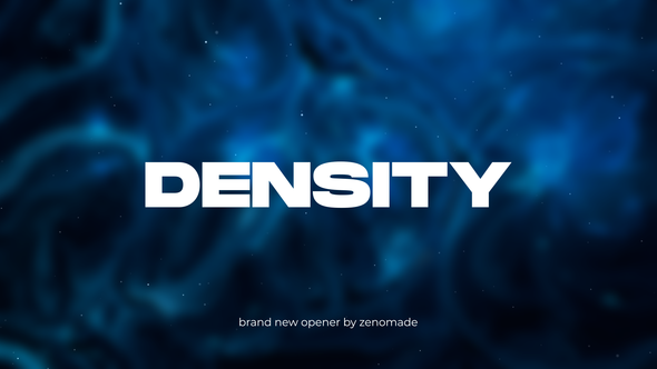 Density - Abstract Opener for Premiere