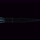3D Seamless Loop Rocket Hologram Wireframe - VideoHive Item for Sale