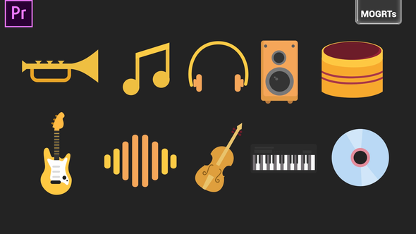 Music Animated Icons