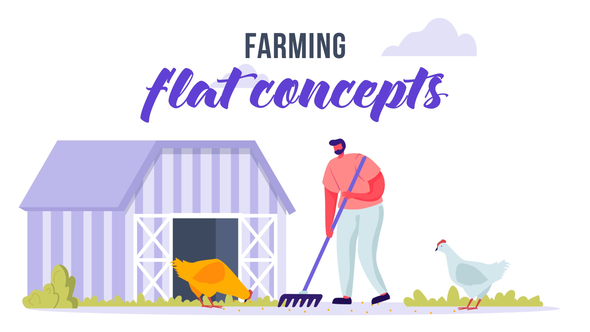 Farming - Flat - VideoHive 33619909
