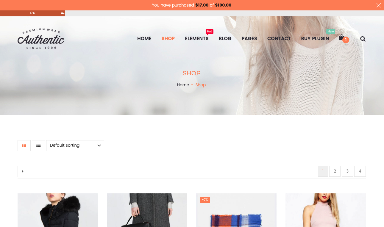 WooCommerce Free Shipping Bar - Increase Average Order Value by