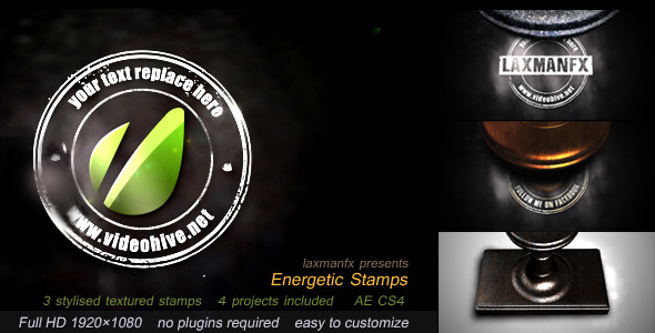 Energetic Stamps - VideoHive 3052898