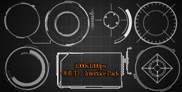 9 HUD Interface Pack