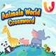 Animals World Crossword for Kids