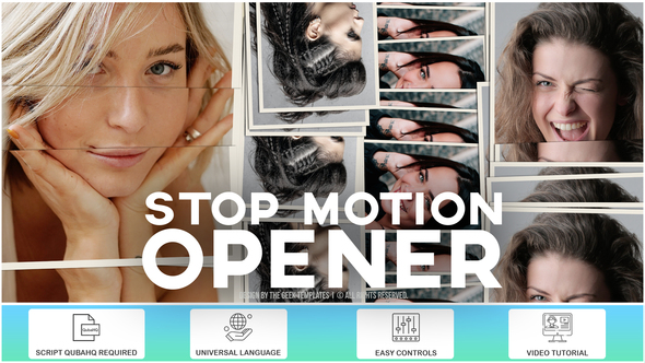 Stop motion Opener - VideoHive 33627033