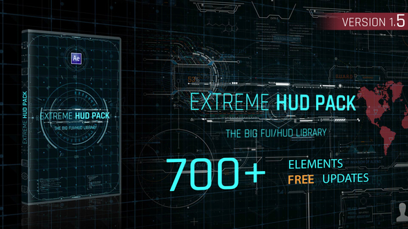 Extreme HUD Pack - VideoHive 28985545