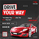 Rent Car HTML5 Banner Ads GWD