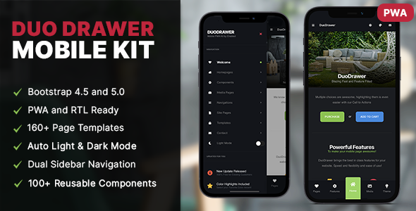 Duo - PWA - ThemeForest 4605468