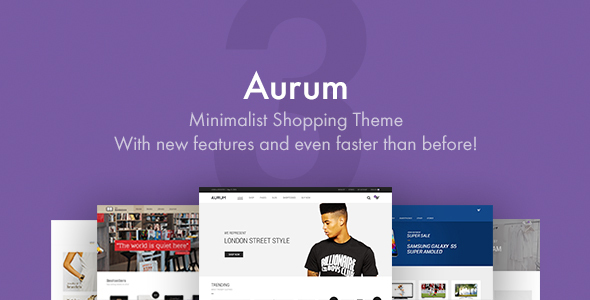 Aurum - Minimalist - ThemeForest 9600822