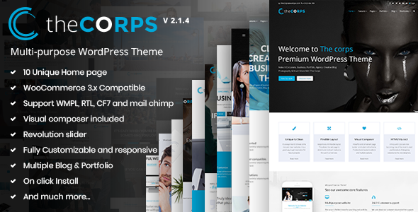 The Corps - ThemeForest 19249080