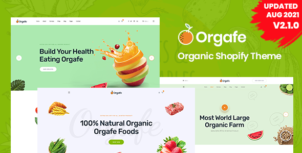 Orgafe - Organic - ThemeForest 28195855