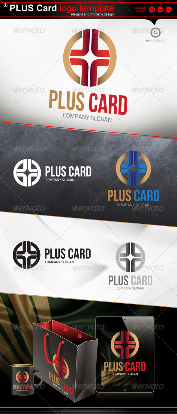 Plus card - Logo Templates