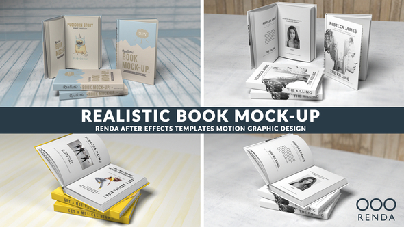 Book Promotion Mock-Up - VideoHive 33636552
