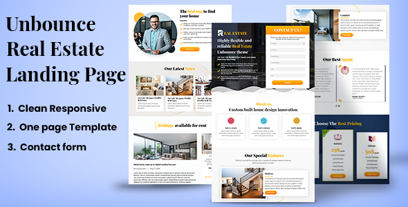 Real Estate- Unbounce - ThemeForest 33637461