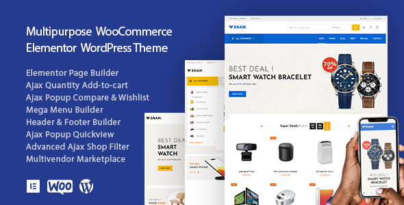 Best Multipurpose Multivendor WooCommerce WordPress Theme