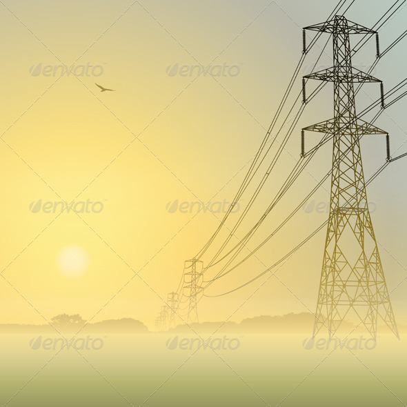 Power Lines - Miscellaneous Conceptual