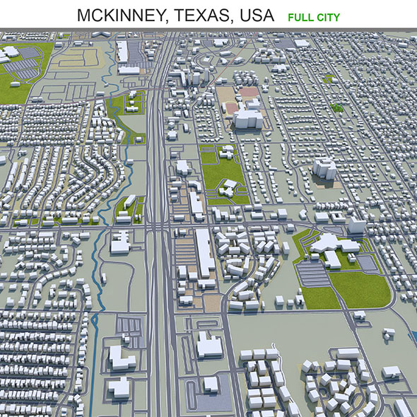 McKinney city Texas - 3Docean 33645304