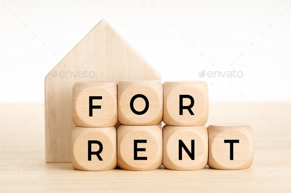 For Rent concept. Real estate market
