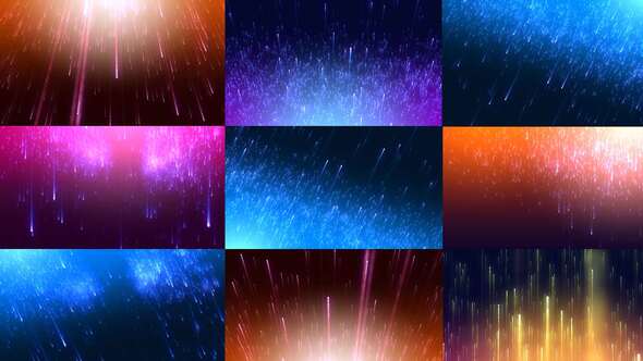 Falling Particles Pack - VideoHive 33612616