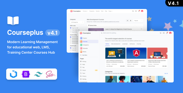 CoursePlus - Modern - ThemeForest 23651460