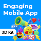 Engaging Mobile App Promo Kit - VideoHive Item for Sale