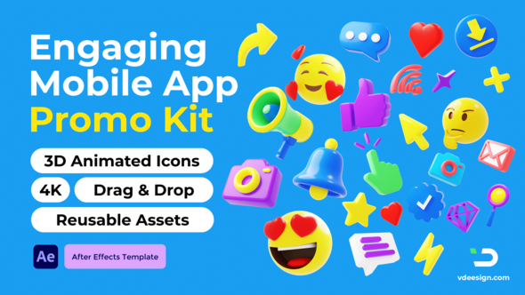Engaging Mobile App Promo Kit